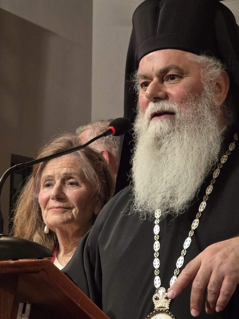 Τιμητική βράβευση της κ. Ευανθίας (Βάνας) Μπεντεβή υπό της Ιεράς Μητροπόλεως Καλαβρύτων και Αιγιαλείας
