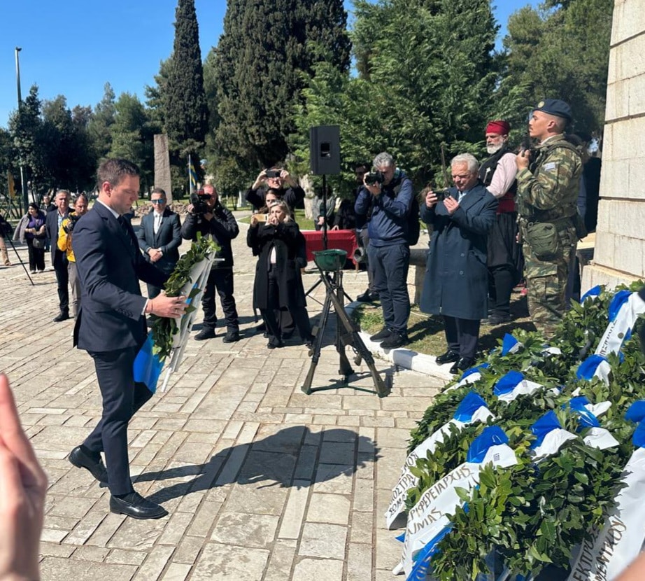 Στο Μεσολόγγι ο Στέφανος Κασσελάκης Στο Μεσολόγγι ο Στέφανος Κασσελάκης