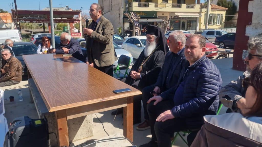 Οχι στο λουκέτο του Οδοντωτού! Μεγάλη συγκέντρωση στο Διακοπτό - φωτό και βίντεο