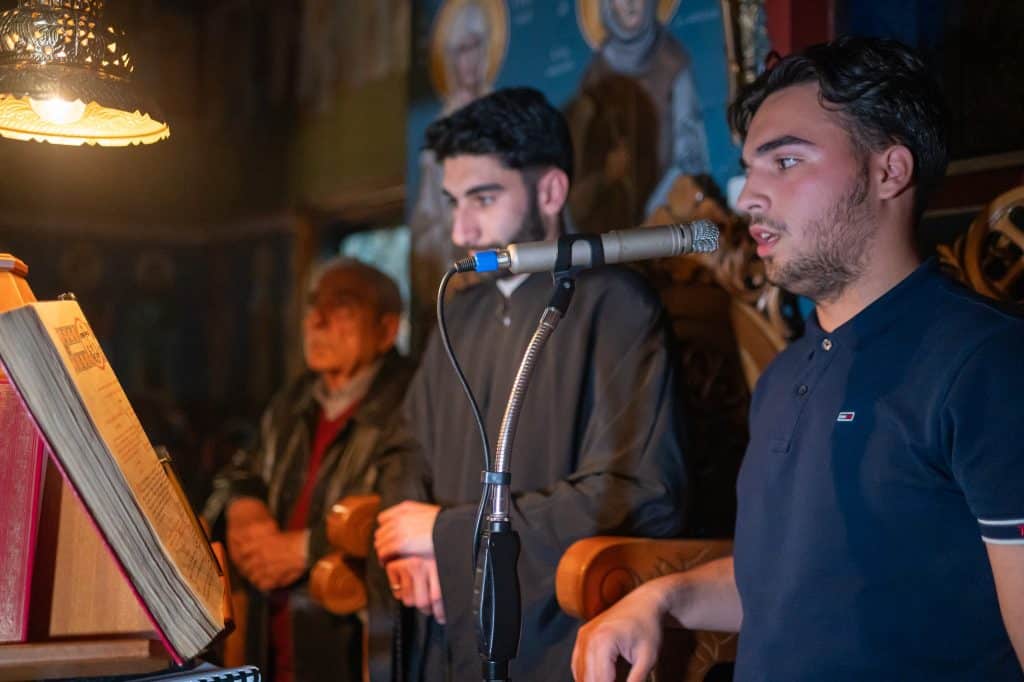 Σήμερον κρεμάται επί ξύλου στον Ι.Ν. Αγίων Θεοδώρων Δεμενίκων - φωτο