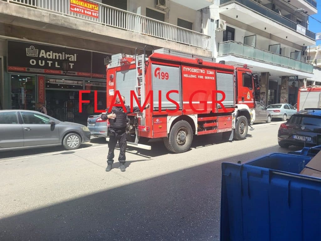 Πάτρα: Συναγερμός για καπνούς σε μπαλκόνι - φωτο