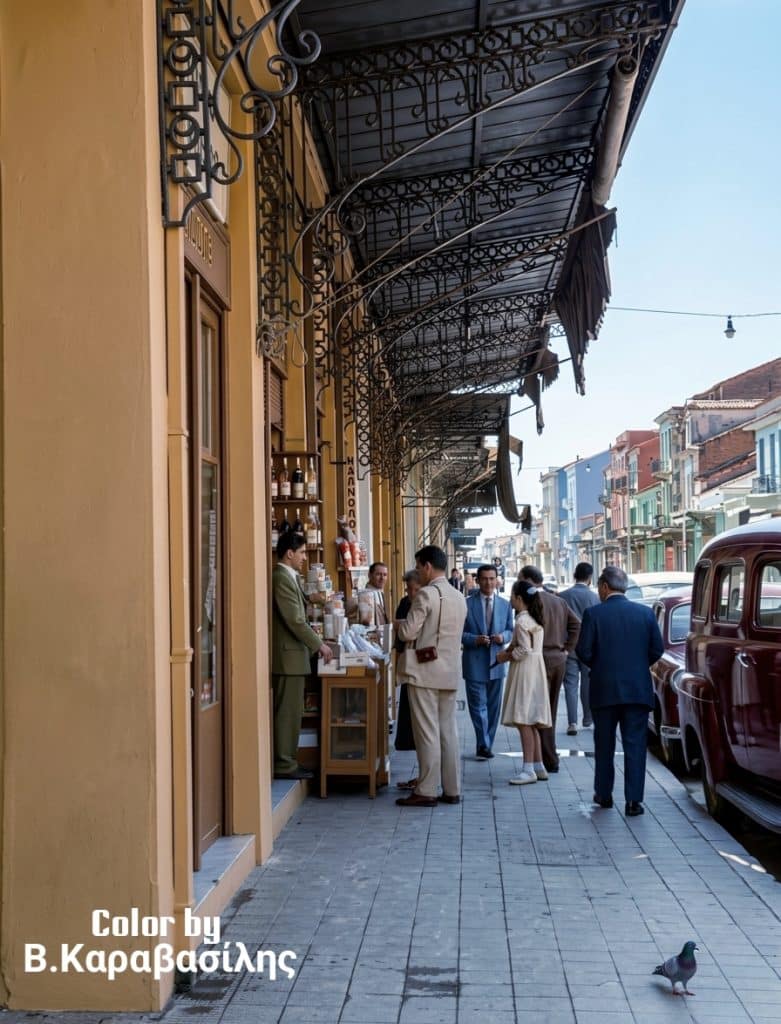 Πάτρα: Στην Αγίου Ανδρέου το 1955