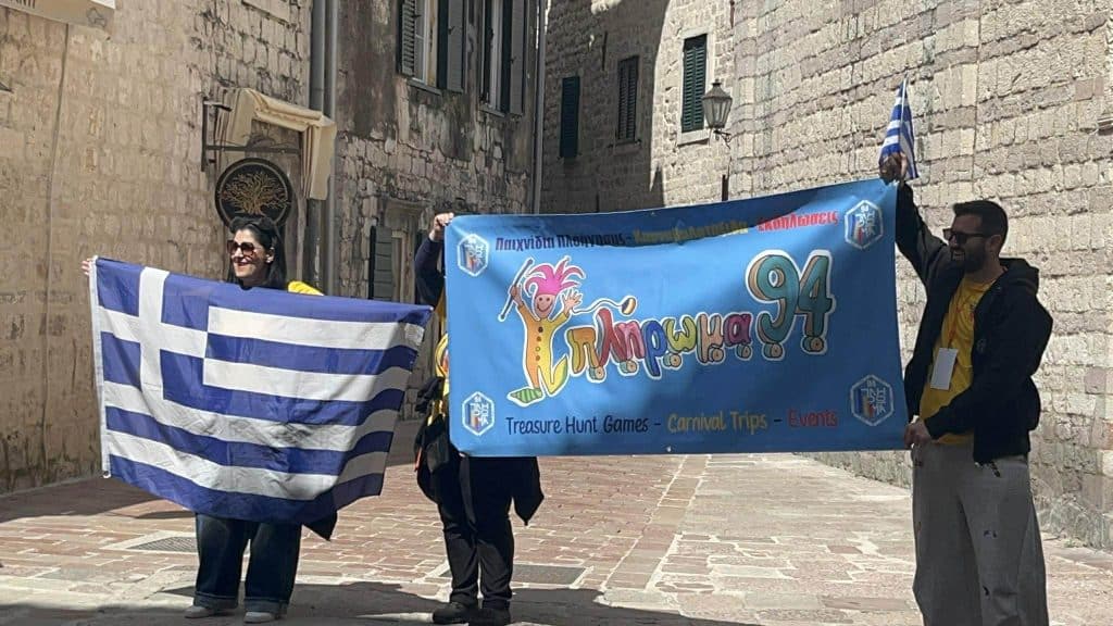 Το «Πλήρωμα 94» στο Καρναβάλι της Μπούντβα του Μαυροβουνίου Μόνη ελληνική αντιπροσωπεία μεταξύ 80 καρναβαλικών ομάδων - φωτο