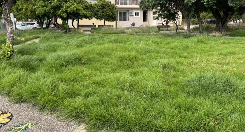 Πάτρα: Πλήρης εγκατάλειψη στην πλατεία δίπλα από το ΚΕΤΧ - φωτο