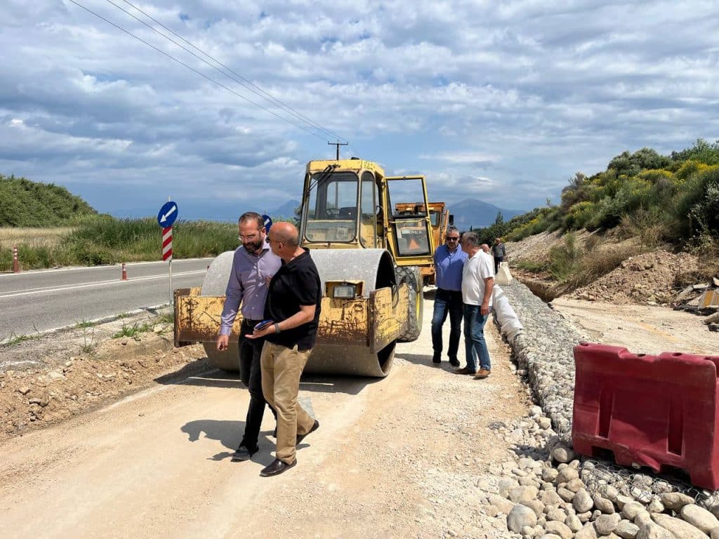 Πάτρα: Στο εργοτάξιο για την παράκαμψη της Καλλιθέας Φαρμάκης - Μπονάνος