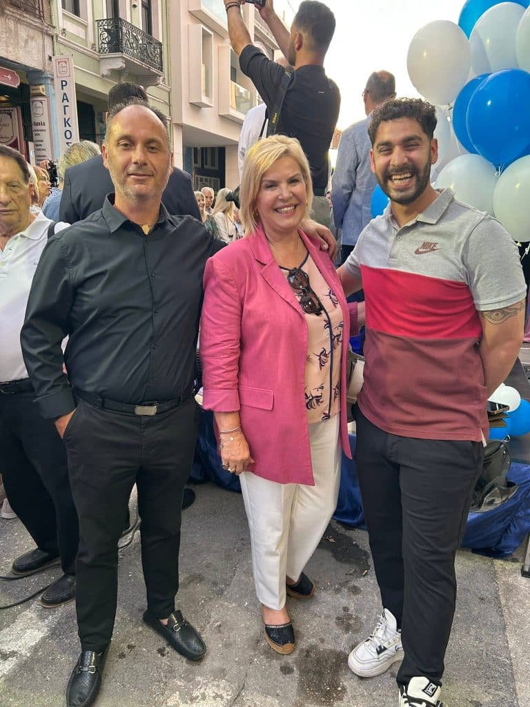 Η Γεωργία Ντάτσικα στα εγκαίνια των νέων γραφείων ΔΕΕΠ ΑΧΑΪ́ΑΣ - φωτο