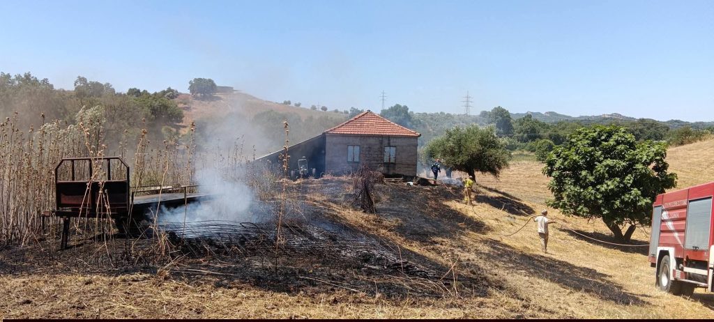 Δυτική Ελλάδα: Συναγερμός για φωτιά στο Σιμόπουλο - φωτο