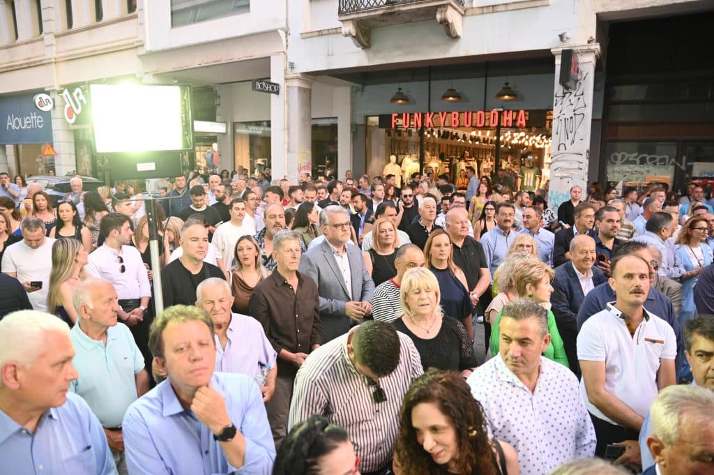 Το δελτίο τύπου για τα εγκαίνια των νέων γραφείων της Δ.Ε.Ε.Π. Αχαΐας της Νέας Δημοκρατίας -φωτο