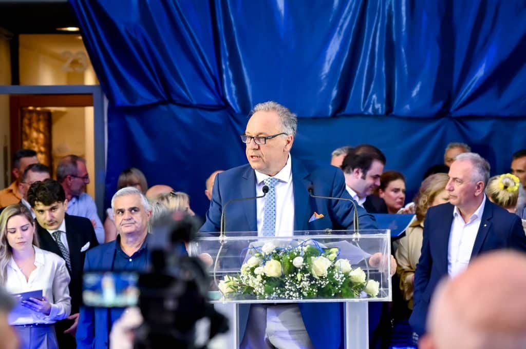 Το δελτίο τύπου για τα εγκαίνια των νέων γραφείων της Δ.Ε.Ε.Π. Αχαΐας της Νέας Δημοκρατίας -φωτο