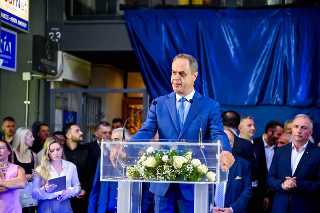 Το δελτίο τύπου για τα εγκαίνια των νέων γραφείων της Δ.Ε.Ε.Π. Αχαΐας της Νέας Δημοκρατίας -φωτο