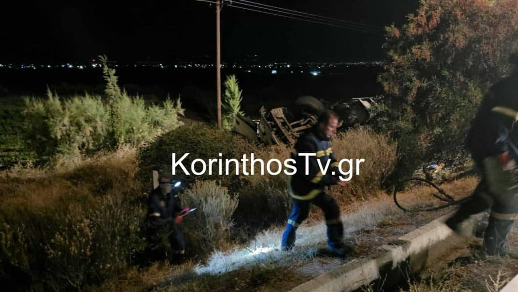 Τραγωδία τη νύχτα στην παλιά εθνική Πατρών - Κορίνθου προς Πάτρα! "Εφυγε" νταλίκα από τον δρόμο! Νεκρός 52χρονος - φωτο