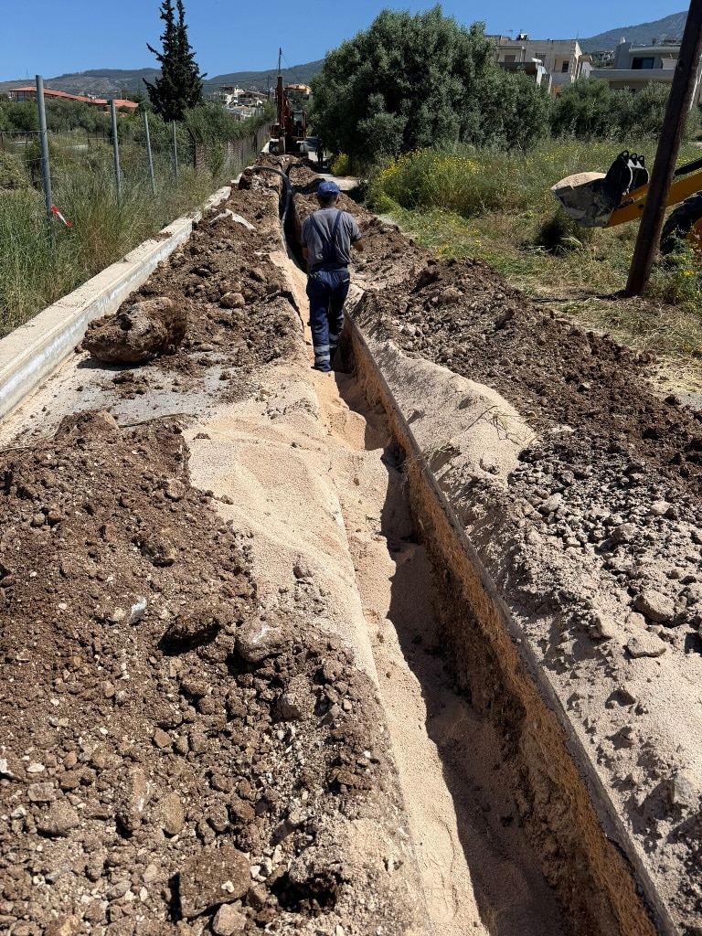 Πάτρα: Νέος αγωγός σύνδεσης της δεξαμενής Σουλίου με πηγές του Γλαύκου -φωτο