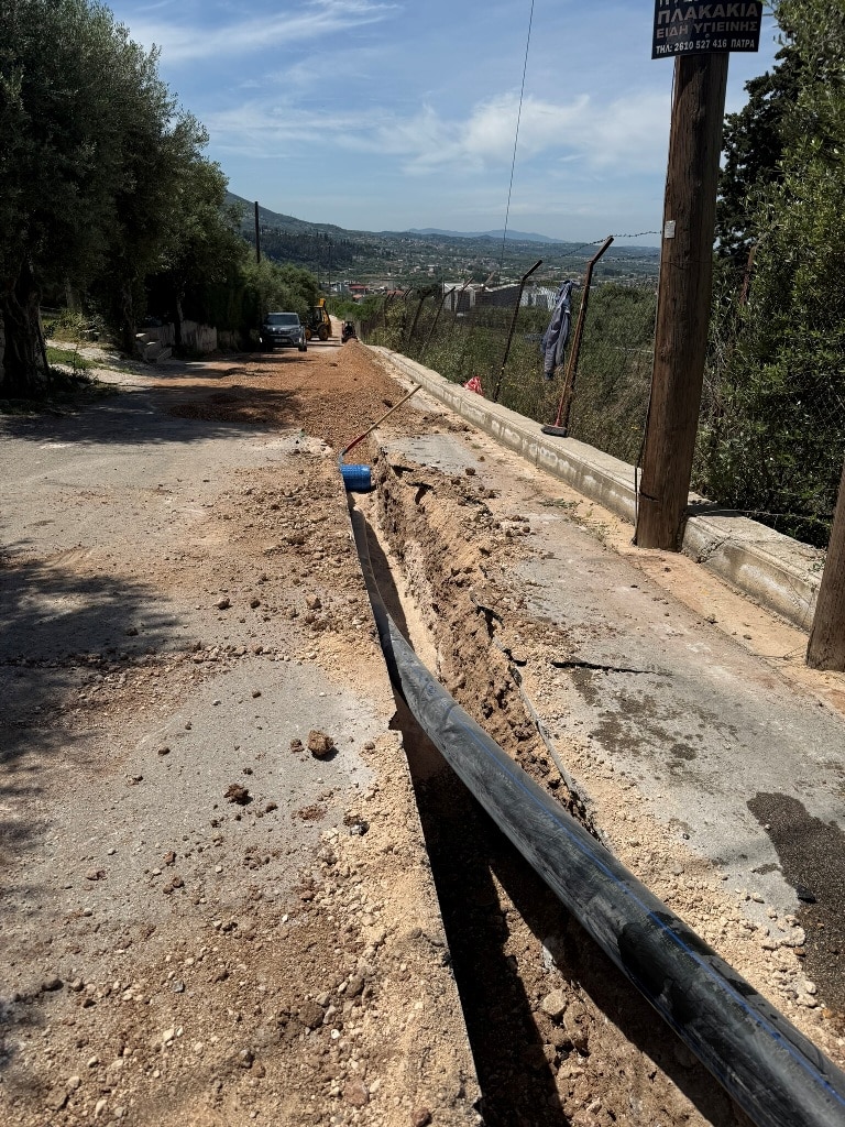 Πάτρα: Νέος αγωγός σύνδεσης της δεξαμενής Σουλίου με πηγές του Γλαύκου -φωτο