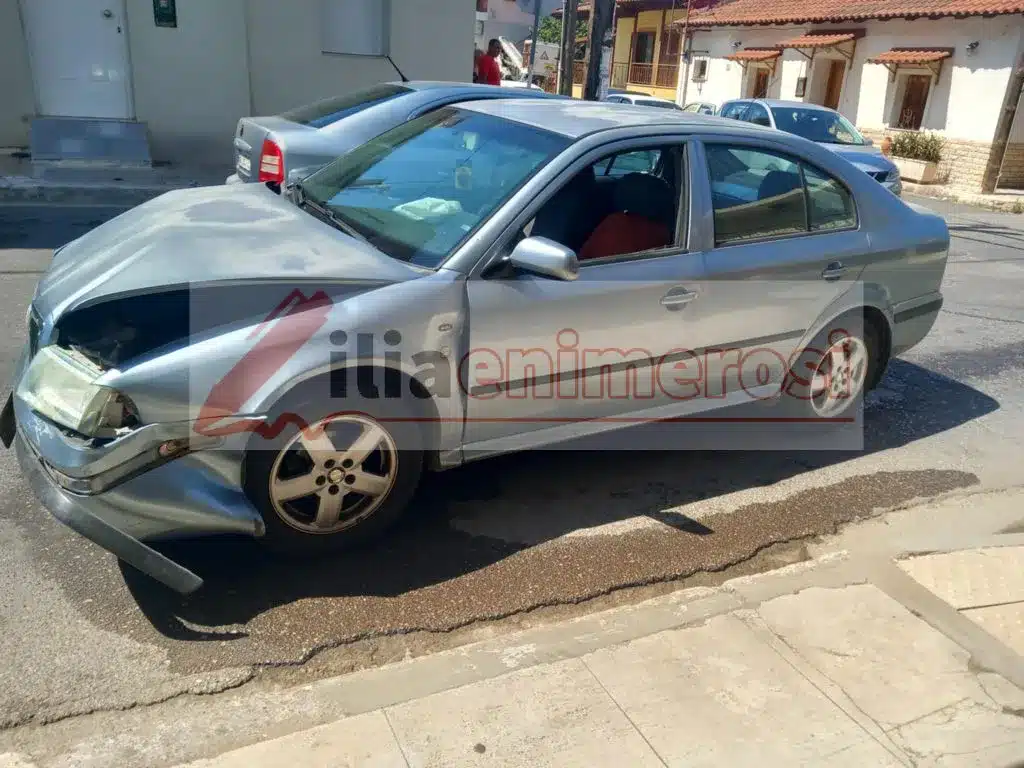 Αμαλιάδα: Σοβαρό τροχαίο με ανατροπή οχήματος - φωτο