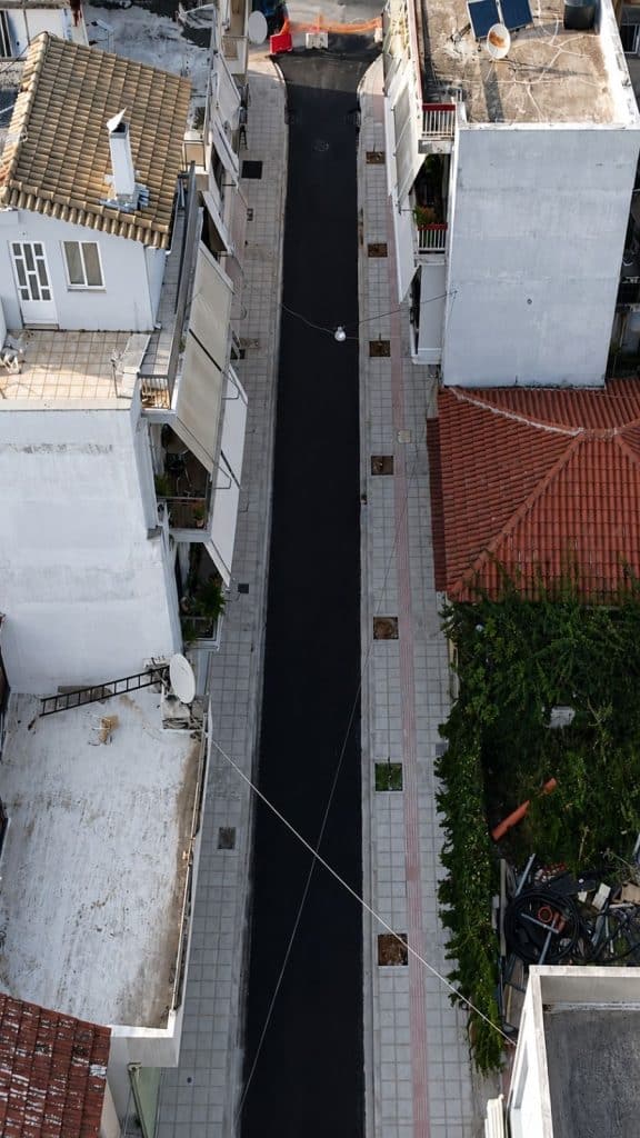 Παραδόθηκε ένα ακόμη τμήμα της Β’ Φάσης της Ανάπλασης του κέντρου της Κάτω Αχαΐας - φωτο