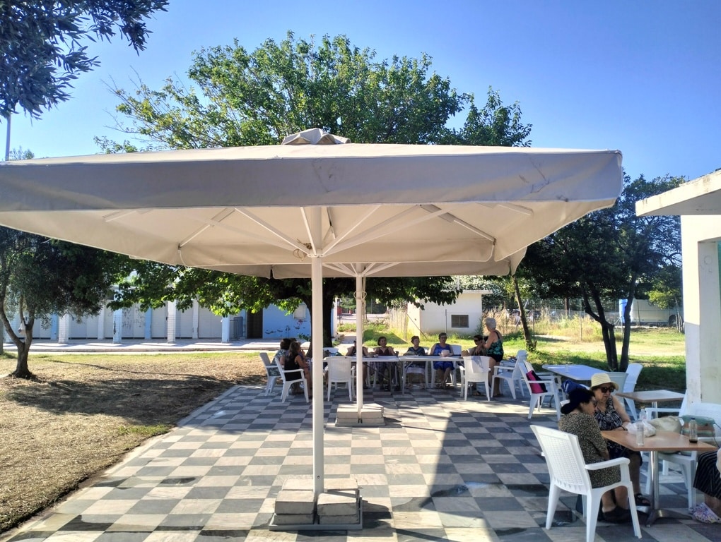 Ξεκίνησε στην πλαζ της Αγυιάς το Θερινό Στέκι μελών ΚΑΠΗ του Κοινωνικού Οργανισμού του Δήμου Πατρέων - φωτο Ξεκίνησε στην πλαζ της Αγυιάς το Θερινό Στέκι μελών ΚΑΠΗ του Κοινωνικού Οργανισμού του Δήμου Πατρέων - φωτο
