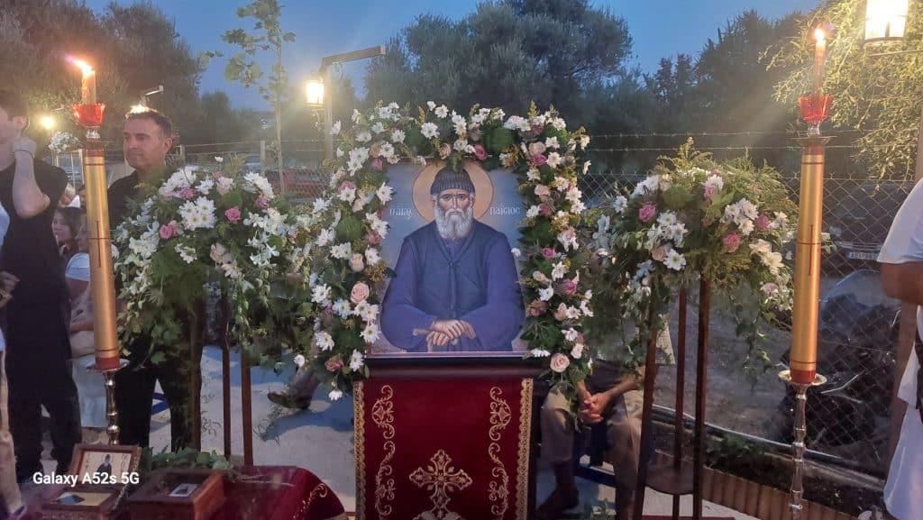 Με εκκλησιαστική λαμπρότητα η πρώτη επίσημη πανήγυρη του Παρεκκλησίου του Οσίου Παϊσίου του Αγιορείτου στην Παραλία Πατρών - φωτο