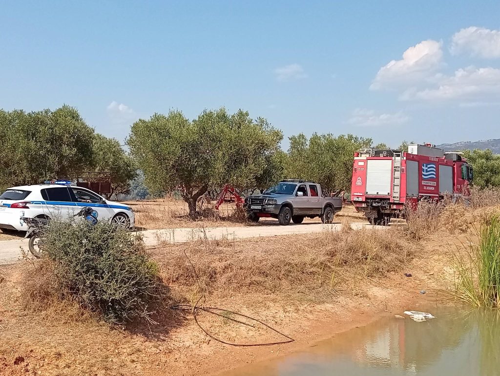 Δείτε φωτό: Η φωτιά στην Αγία Μαρίνα - Δύο αεροσκάφη και μεγάλη δύναμη της Π.Υ.