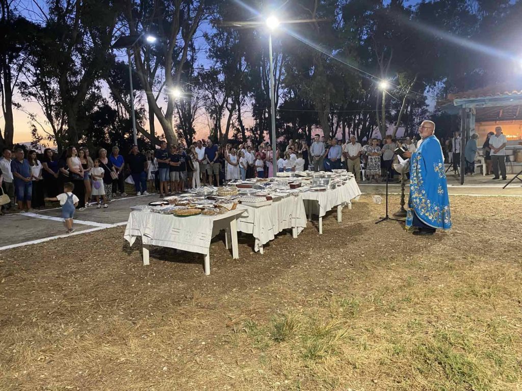 Μυρσίνη Ηλείας: Εορτάστηκε ο Αγιος Φανούριος - φωτο
