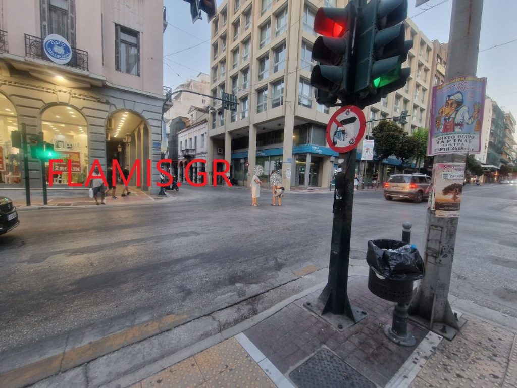 Συναγερμός στο "100"! Ανδρας στεκόταν στην μέση της Γούναρη και Κορίνθου - φωτο