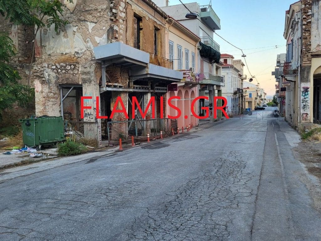 Πάτρα: Κλειστή η οδός Γερμανού από χθες τη νύχτα! Απαγορεύεται η πρόσβαση σε οικοδομικό τετράγωνο - βιντεο