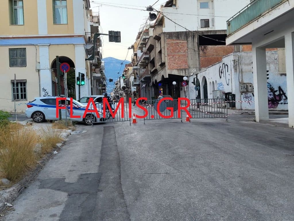 Πάτρα: Κλειστή η οδός Γερμανού από χθες τη νύχτα! Απαγορεύεται η πρόσβαση σε οικοδομικό τετράγωνο - βιντεο