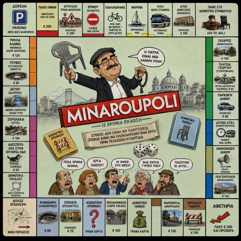 Η Πάτρα απέκτησε... τη Μονόπολή της! φωτο