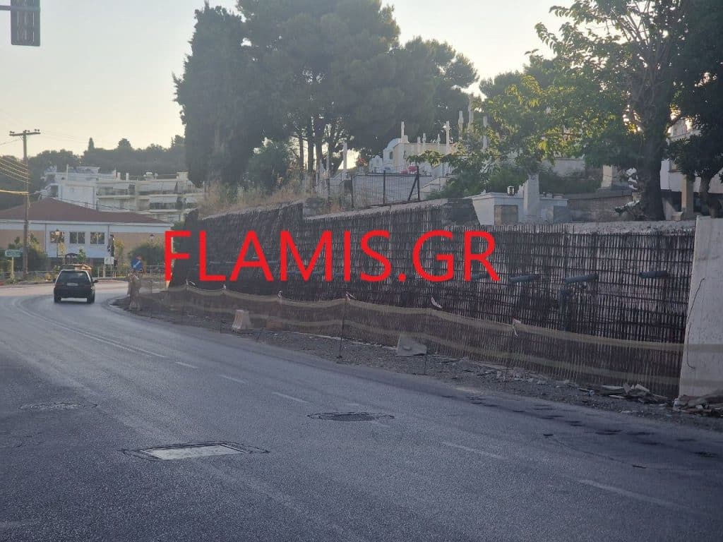 Πάτρα - φωτό: Η μάντρα 146 ετών του νεκροταφείου «θωρακίζεται» αλλά το έργο… κόλλησε!