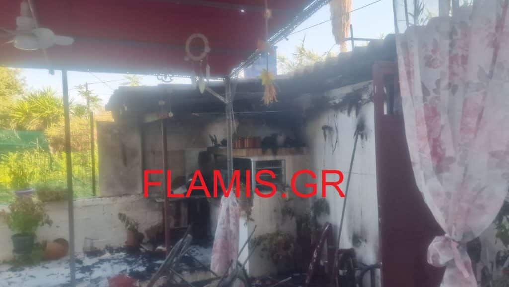 Πανικός στην Εγλυκάδα από έκρηξη φιάλης υγραερίου - Πώς σώθηκε από θαύμα η γυναίκα που εκείνη τη στιγμή μαγείρευε - ΦΩΤΟ & ΒΙΝΤΕΟ