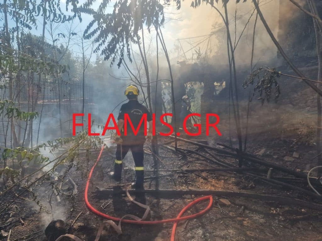 Τρόµος στην «καρδιά» της Άνω Πόλης! Το πρώτο βίντεο από την φωτιά στη Γερμανού! Τεράστιες οι φλόγες