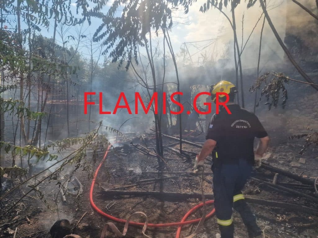 Τρόµος στην «καρδιά» της Άνω Πόλης! Το πρώτο βίντεο από την φωτιά στη Γερμανού! Τεράστιες οι φλόγες