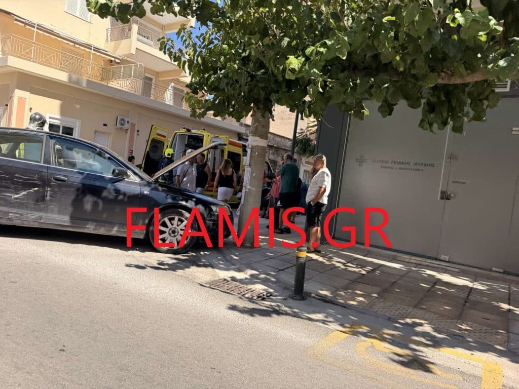 Πάτρα: Σε σοκ έγκυος μετά από τροχαίο! Μεταφέρθηκε στο Νοσοκομείο - φωτο