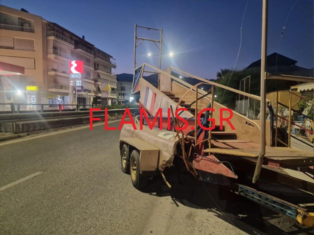 Πάτρα: Εχασε τον έλεγχο και "καρφώθηκε" σε σκαλωσιά - τρέϊλερ στην Βενιζέλου! Γνωστή Πατρινή η οδηγός