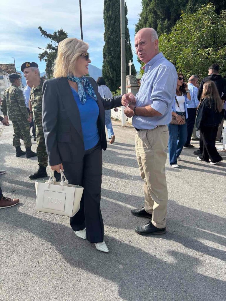 Πάτρα: Η Γεωργία Ντάτσικα στην ορκωμοσία νεοσυλλέκτων στο ΚΕΤΧ