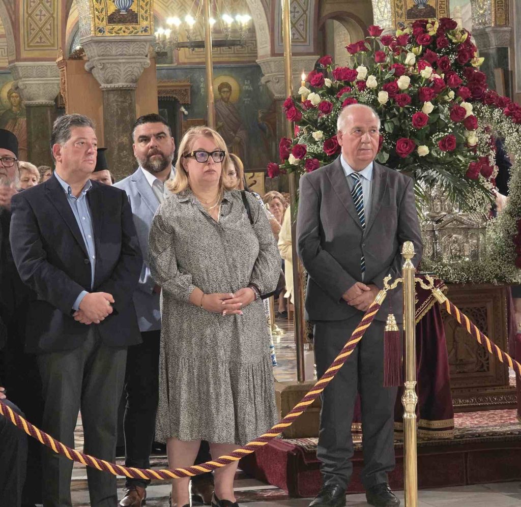 Πάτρα: Ο Πολυαρχιερατικός Εσπερινός στον Αγιο Ανδρέα - φωτο