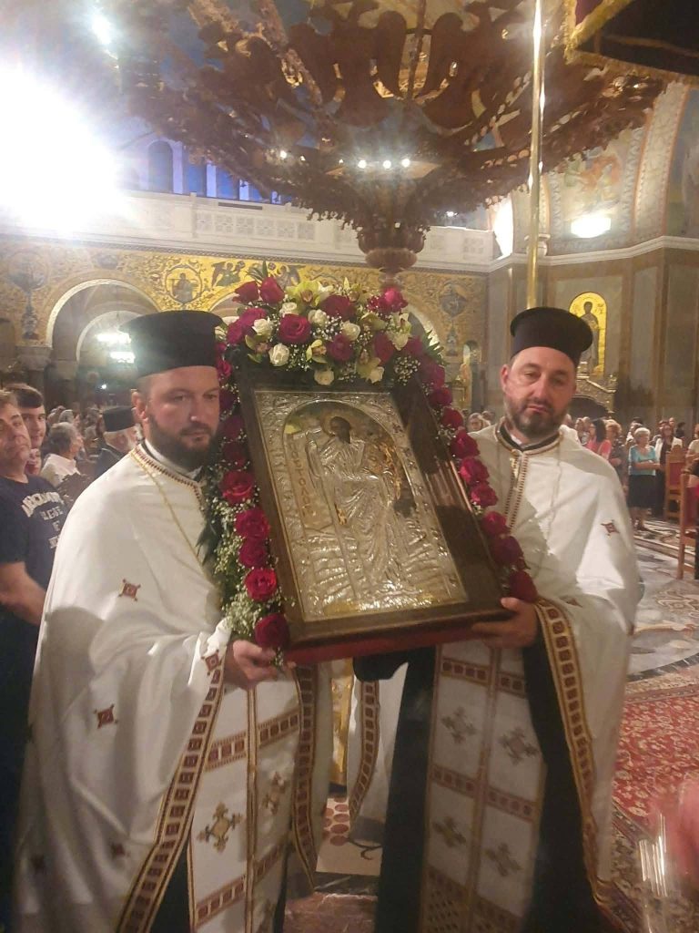 Πάτρα: Ο Πολυαρχιερατικός Εσπερινός στον Αγιο Ανδρέα - φωτο