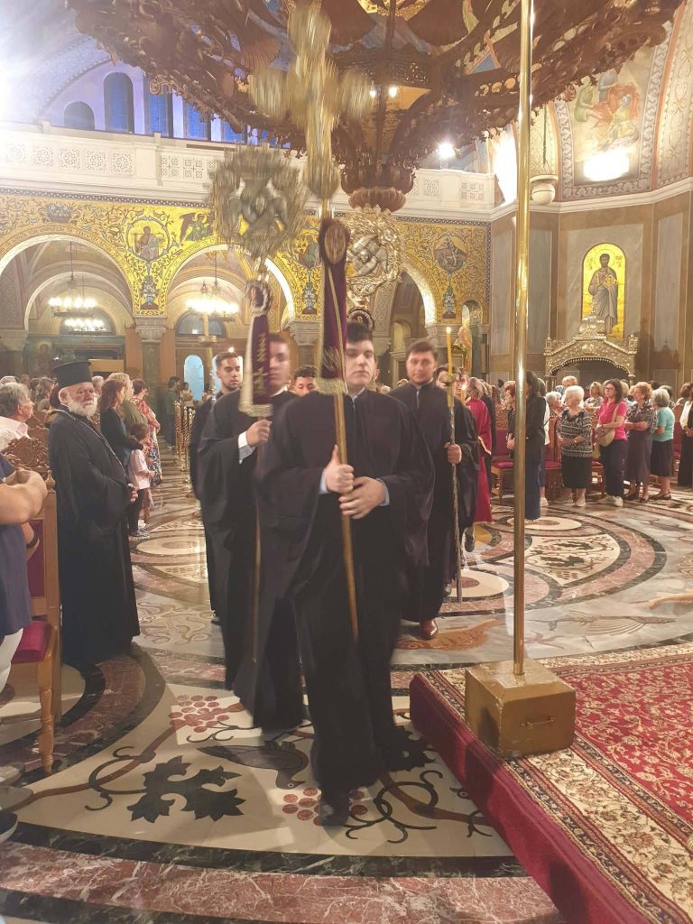 Πάτρα: Ο Πολυαρχιερατικός Εσπερινός στον Αγιο Ανδρέα - φωτο
