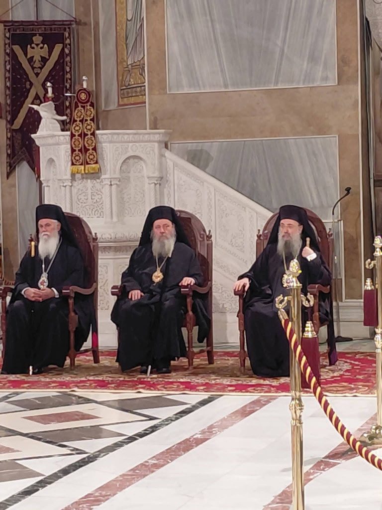 Πάτρα: Ο Πολυαρχιερατικός Εσπερινός στον Αγιο Ανδρέα - φωτο