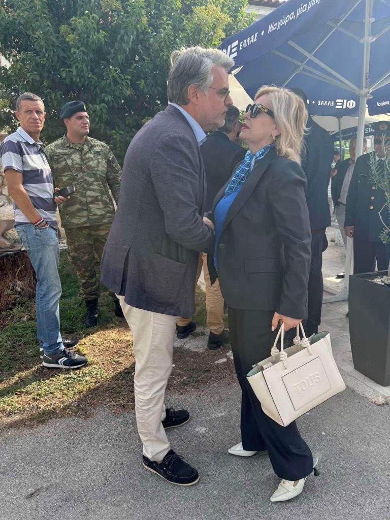 Πάτρα: Η Γεωργία Ντάτσικα στην ορκωμοσία νεοσυλλέκτων στο ΚΕΤΧ