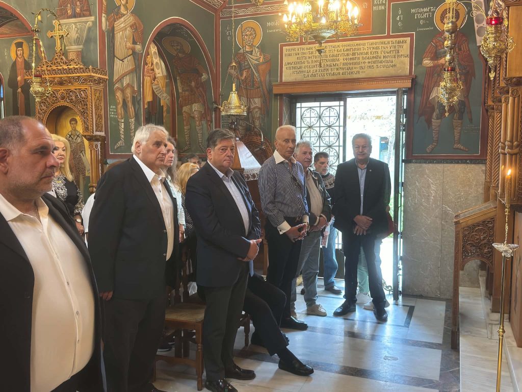 Δημήτρης Παλούμπης: Σήμερα στο Αίγιο - Τιμή στον Προστάτη των Εμπόρων