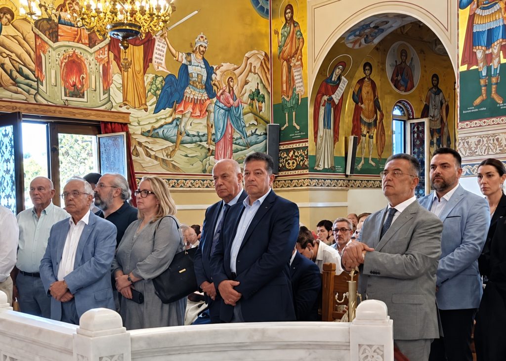 Πάτρα: Στον εορτασμό της Αγίας Σοφίας ο Δημήτρης Παλούμπης Πάτρα: Στον εορτασμό της Αγίας Σοφίας ο Δημήτρης Παλούμπης