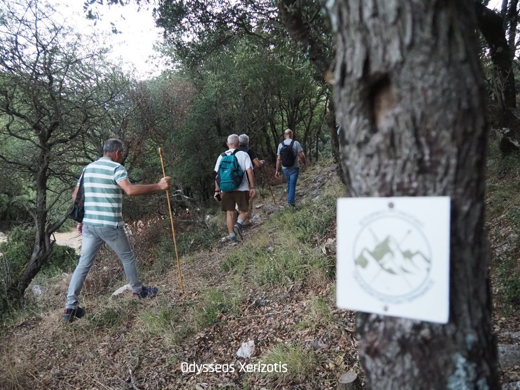 Πάτρα Η πεζοπορία για την Ανάδειξη Ιστορικού Πεζοπορικού Μονοπατιού Παλαιών Πατρών Γερμανού - φωτο