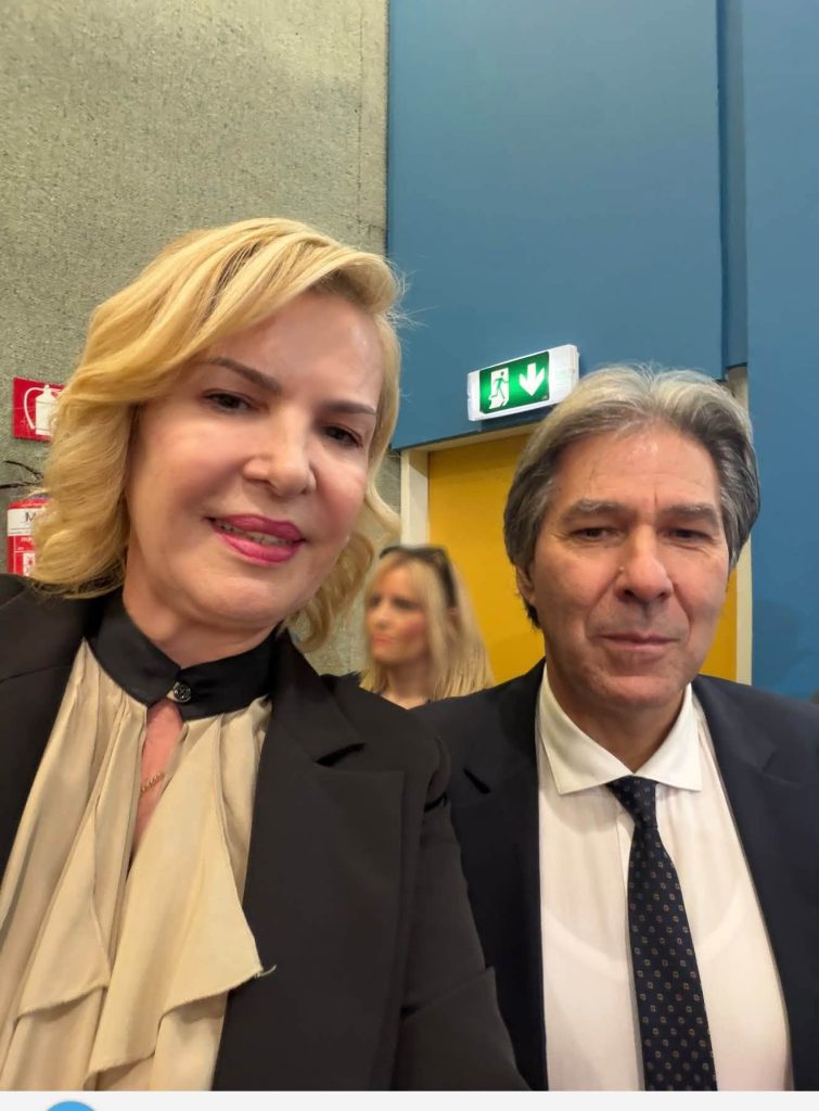 Πάτρα: Η Γεωργία Ντάτσικα στην εκδήλωση για τα εγκαίνια της Ψυχιατρικής Κλινικής του Νοσοκομείου Ρίου - Δωρεά της Καλλιπάτειρας
