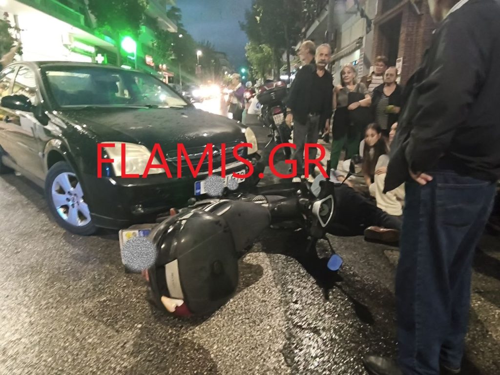 Πάτρα - ΤΩΡΑ: Σοβαρό τροχαίο στη Γούναρη! "Πέταξε" κάτω τον δικυκλιστή - φωτο