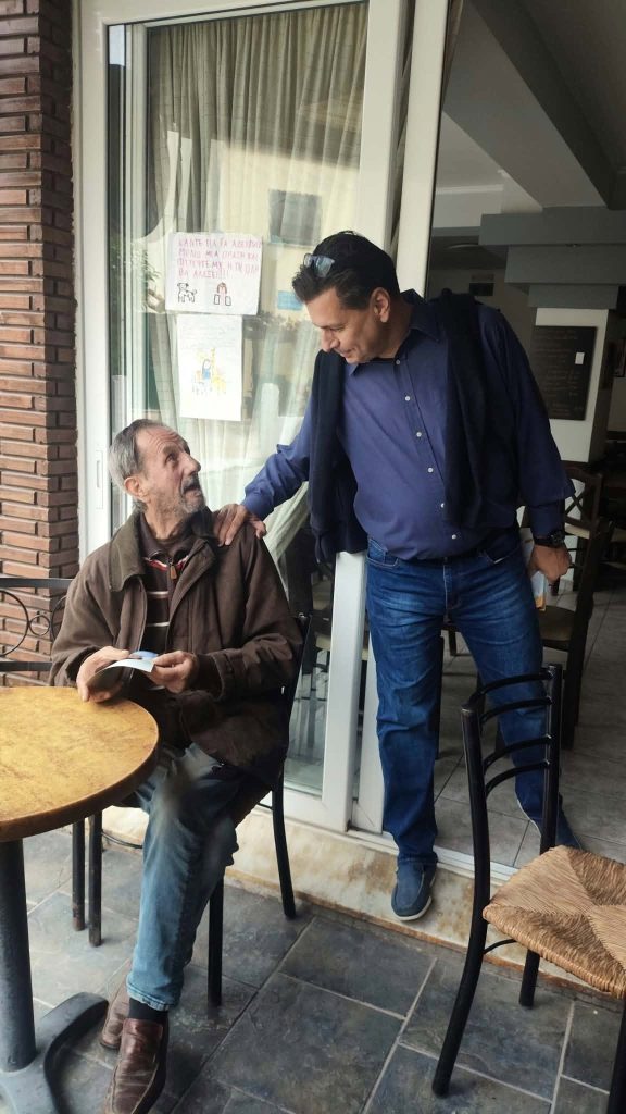 Επίσκεψη Πέτρου Ψωμά στο Άνω Καστρίτσι - Επανεκκίνηση περιοδειών του σπιράλ σε περιοχές της Πάτρας