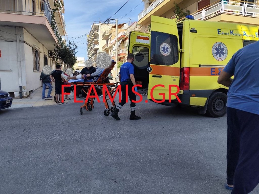 Πάτρα: Παραβίασε στοπ και έπεσε πάνω στο μηχανάκι! Πανικός στα Προσφυγικά - φωτο